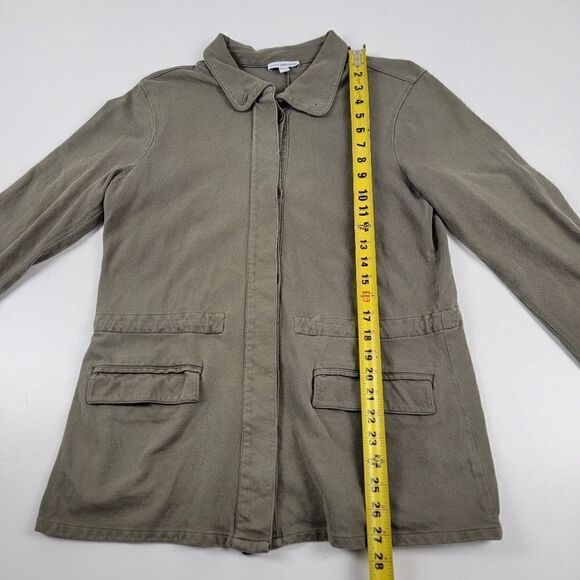 James Perse Argn Cargo Chore Button Up Jacket Womens sz 3 Coat - Picture 5 of 12